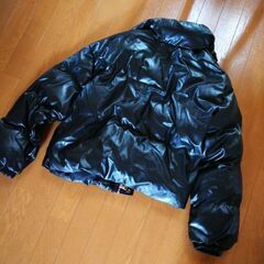 ダウンジャケット　黒の画像