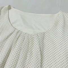 【腕・お腹　細見え】レディース　トップス　半袖　Lサイズの画像