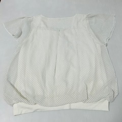 【腕・お腹　細見え】レディース　トップス　半袖　Lサイズの画像