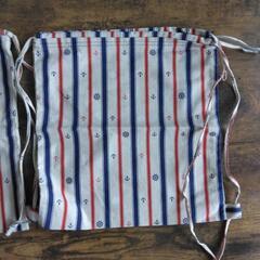ハンドメイド　ナップザック　体操服入れ　2個セットの画像