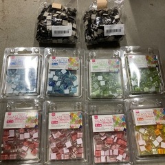 ガラス、石タイル

