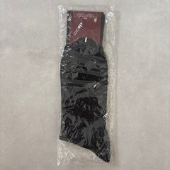 BURBAN ブラック メンズソックス 25-26の画像
