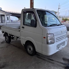 M05087A SUZUKI スズキ キャリイ 軽トラ 平成22年7月 4WD 切替 エアコン パワステ トラック 中古車の画像