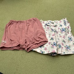 ⑦120cmショートパンツ2枚