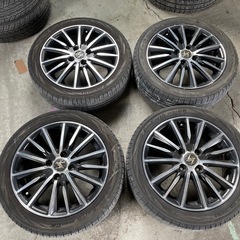 4本セット 深溝アルミ付 日本製 165/55R15 タント ス...