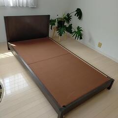 ブラックシングルベッド🛌