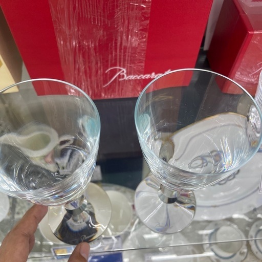 【ドリーム川西店御来店限定】 Baccarat/ベガ/ペアグラス/未使用品【2003240256300176】