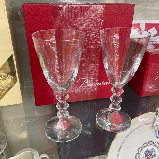 【ドリーム川西店御来店限定】 Baccarat/ベガ/ペアグラス/未使用品【2003240256300176】