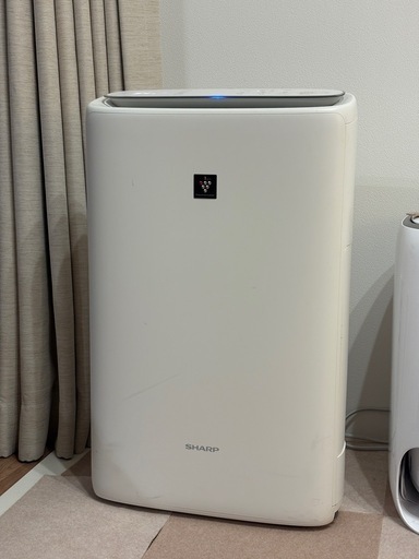 【決まりました】シャープ　加湿機能付き　空気清浄機　KI-NS50-W