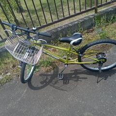 22インチマンテンギヤ付き自転車