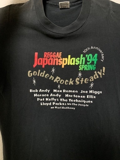 Reggae Japansplash '94 Spring 激レアTシャツ