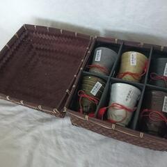 新品未使用品 龍峰窯 湯呑み 逸食 6点セット レア 貴重の画像