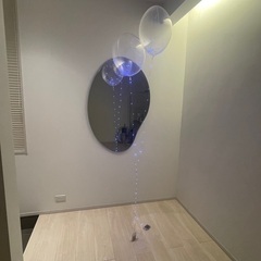 浮く風船　LED付き　の画像