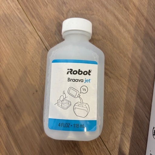 【水拭き未使用品】iRobot ブラーバジェット m6 ブラック　Braava jet