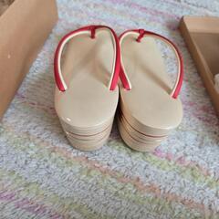お値下げ中！昭和レトロ 中古品 草履の画像