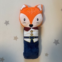 キツネデザイン シートベルトカバー 50cm チャイルドシート