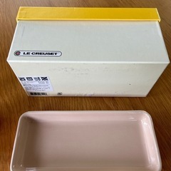 ル・クルーゼ　ハート型　ミニココット　オレンジの画像