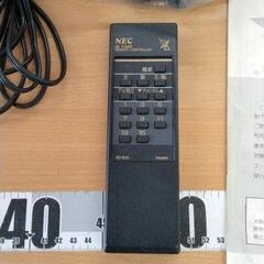 0523-145 NEC　BSチューナー『パラボーラ』　NE-BST2100　リモコン付の画像