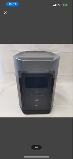 【動作確認済】EcoFlow公式店購入 ポータブル電源 DELTA 2 1024Wh 送料無料 付属品付き 保証付き バッテリー 防災