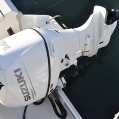 ヤマンーFZ23 実動船と船外機セットの画像