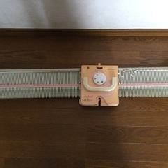 昭和レトロ　シルバー編機　あみむめもlala　LK200 ビデオ付き