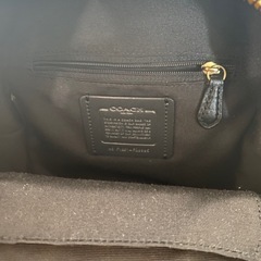 coach ミニリュックの画像