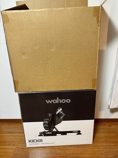 とりあえず最終値下げ動作確認済美品35km程度Wahoo KICKR WFBKTR120 v5