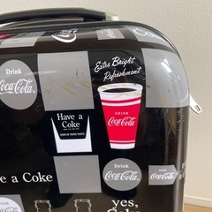 コカコーラ　キャリーケース　スーツケースの画像