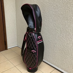 レディース　ゴルフキャディーバック