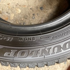 155/65R14 オールシーズンタイヤ 1本 ほぼ新品の画像