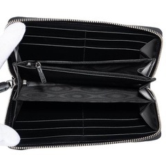 【即決価格】【美品】GUCCI長財布(ラウンドファスナー) ブラック 黒 GUCCI 408831 CWCLN 1060の画像