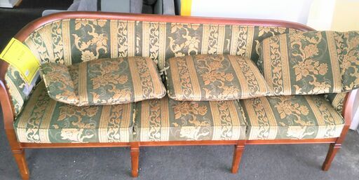 ☆ジモティー割有☆マルニ 3人掛けソファ クッション3個付き IKZ-860