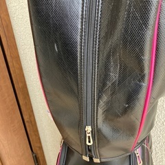 レディース　ゴルフキャディーバックの画像
