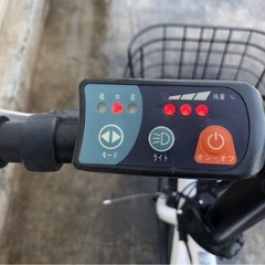 670 21technology電動アシスト自転車折り畳み式20インチホワイトボディー