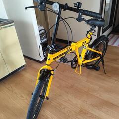 HUMMER　折りたたみ自転車　美品