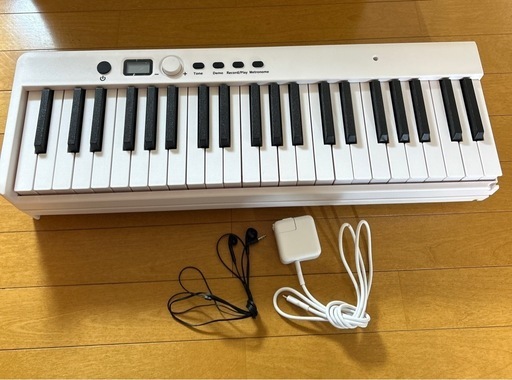 TERENCE 電子ピアノ 88鍵盤 折り畳み式 ピアノ X88C イヤホン付き