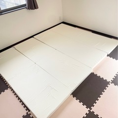 ニトリ　ひろびろ使えて小さくしまえるマットレスの画像