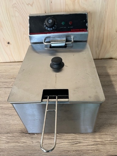 送料無料  卓上電気フライヤー