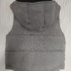 サイズ100 リバーシブルダウンベスト COMME CA ISM  子供服の画像