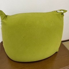 【完売】ヨギボー　ミニ　ビーンズクッション　グリーン　ライムグリーンの画像