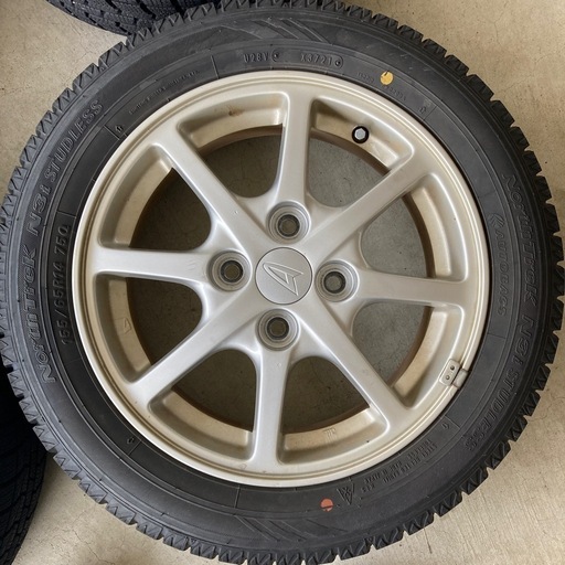 バリ山ブリジストン冬タイヤ165R13LT➕鉄ホイール バリ山ブリジストン冬タイヤ165R13LT➕鉄ホイール