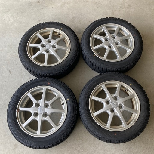 ダイハツ純正アルミホイール、スタッドレスタイヤ