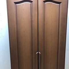府中家具　桐箪笥　佐々木木工　大塚家具　洋ダンス　2枚扉　タンス 【糸島市内 送料無料】250523-4の画像