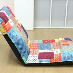 座椅子　全長92㎝×縦40㎝　家具　イス　中古品の画像