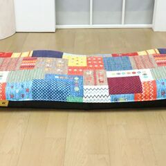 座椅子　全長92㎝×縦40㎝　家具　イス　中古品の画像