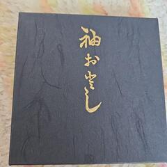 お値下げ中！昭和レトロ 未使用 茶道具 袖落とし 赤の画像