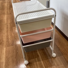 キッズ収納ラック【町田市再生家具】0523の画像