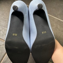 【ほぼ未使用】23cm パンプスの画像