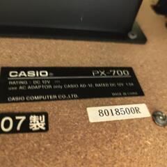 【お値下】CASIO PX-700　電子ピアノ　ピアノの画像