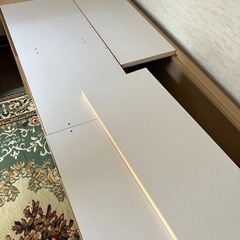 購入1年😺　木製収納付ベッド　シングルサイズ